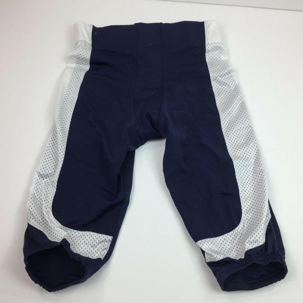 New Nike Open Field Mens Football Pants Navy Blue White 615745-420 Size Medium